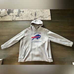 NFL BUFFALO BILLS On Field Apparel Neoprene Hooded Sweatshirt